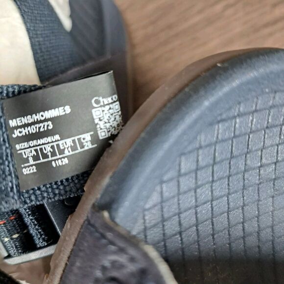 Chaco Lowdown Strappy Active Sandals Men's Sz 8 Navy JCH107273 (WornBriefly) - Picture 8 of 8